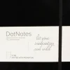 Burde Muistikirja Dotnotes, Musta, Fsc Mix