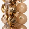 Carrefour Joulupallo 6 Cm 16 Kpl, Pronssi-Kulta