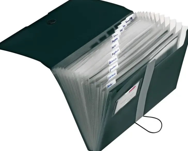 Herlitz Haitarikansio 12-Osainen Easy Orga Musta