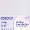 Luontevat Varillinen Tulostuskartonki A4 50Kpl