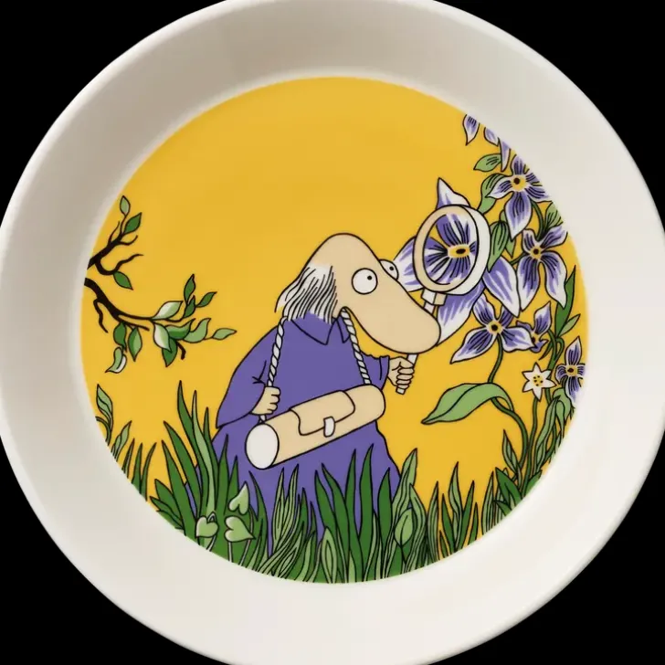 Moomin Arabia Muumi Hemuli Lautanen 19Cm Keltainen