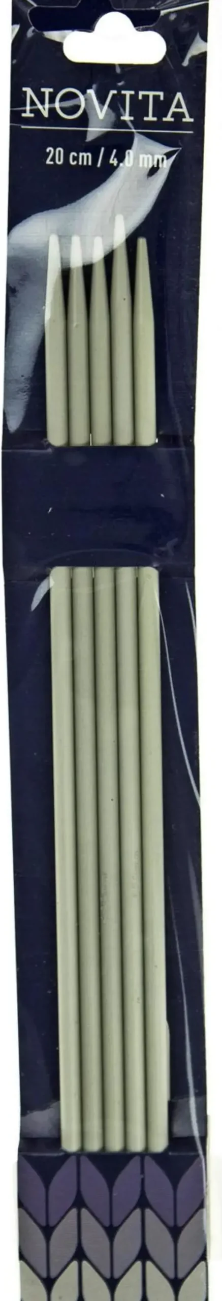 Novita Sukkapuikot 20Cm - 4 Mm Harmaa