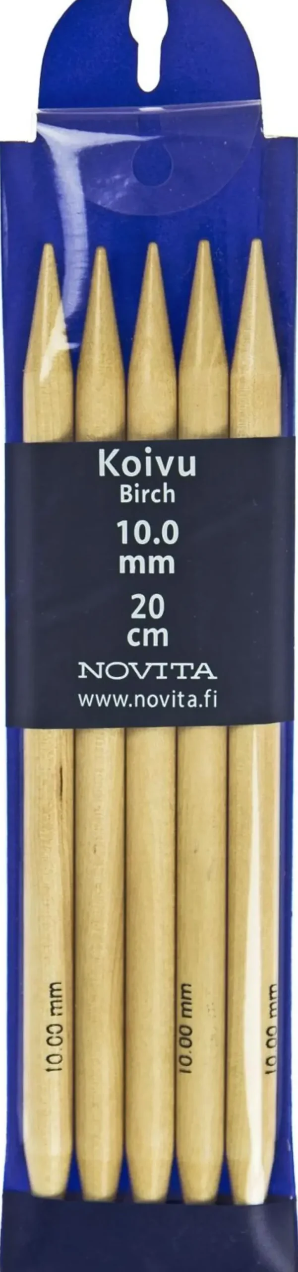 Novita Sukkapuikot Koivu 20Cm - 10 Mm Novita