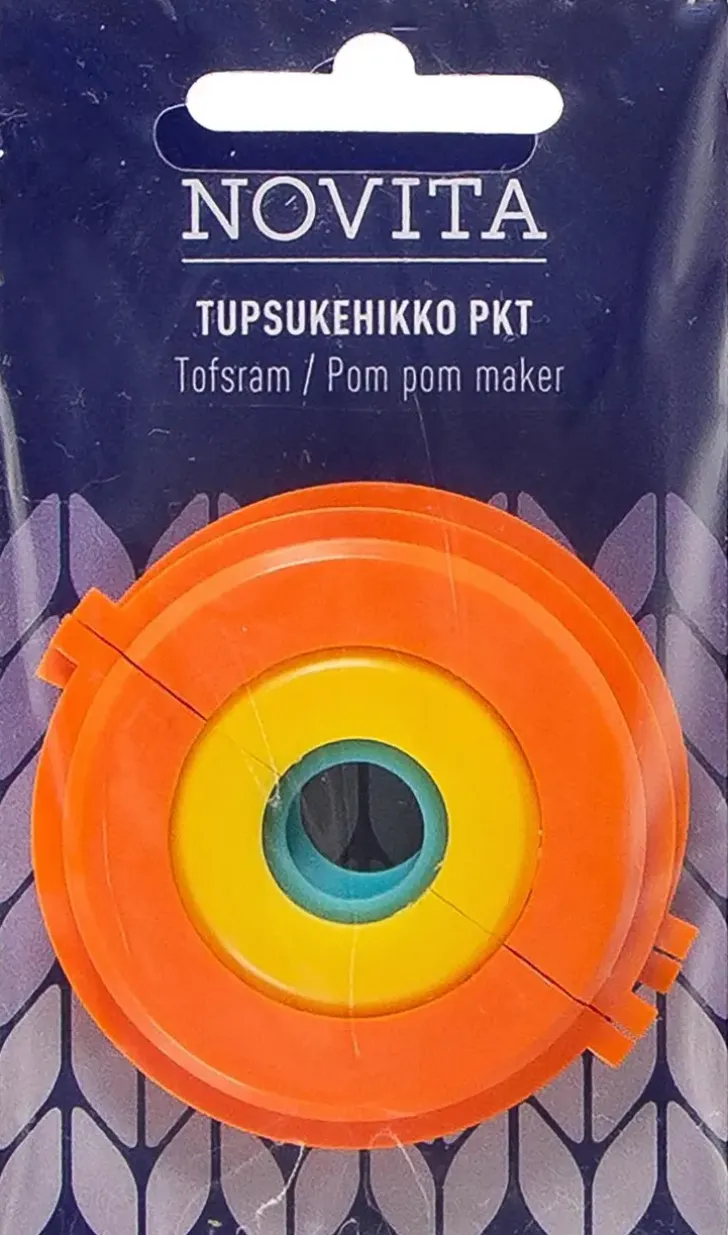 Novita Tupsukehikko 3Kpl 2 Cm, 3,5 Cm Ja 5,5 Cm