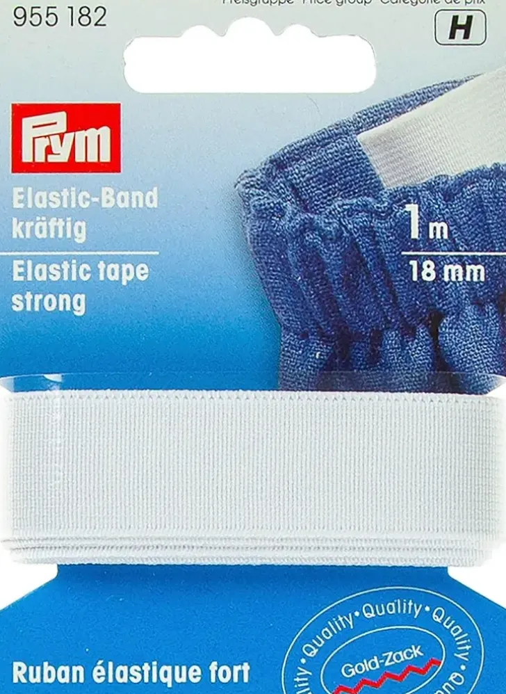 Prym Resorikuminauha 18Mm 1M Valkoinen