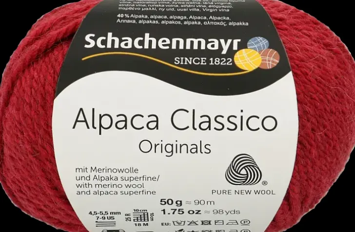 Schachenmayr Neulelanka Alpaca Classico 50G Punainen