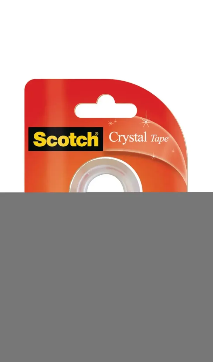 Scotch Crystal -Teippi, Tayttopakkaus, 2 Rullaa, 12 Mm X 10 M
