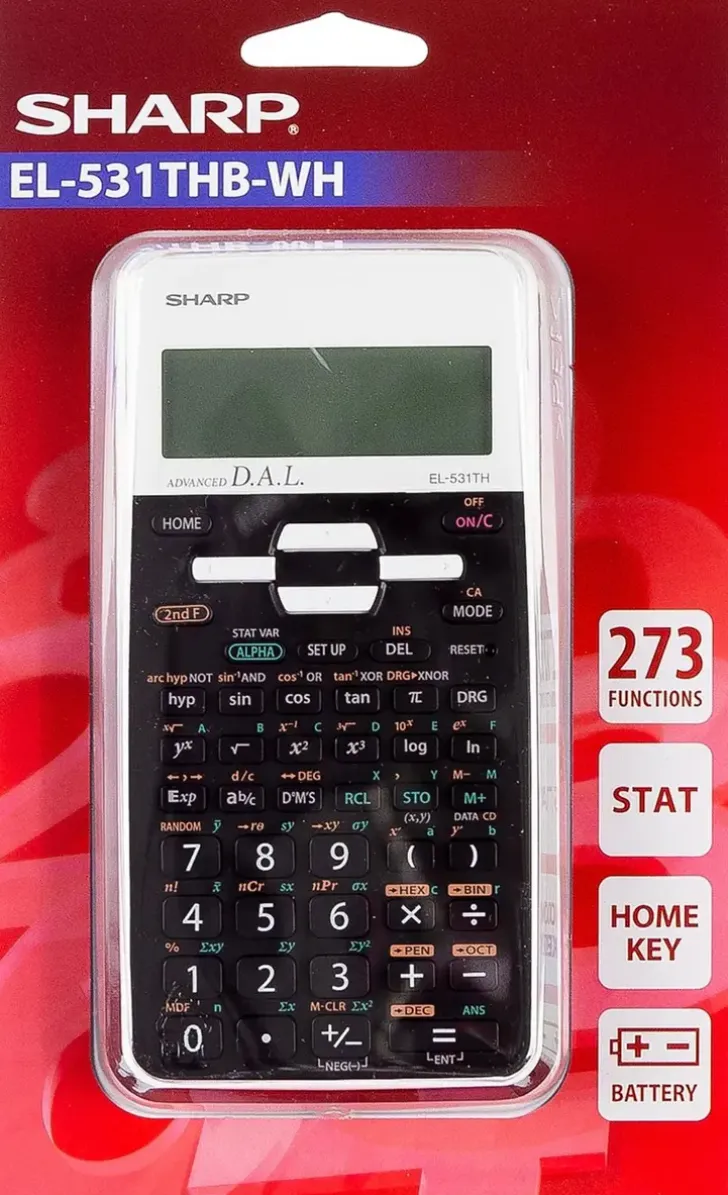 Sharp Funktiolaskin El531Thb