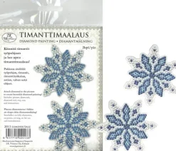 Timanttimaalaus Lumihiutale 2Kpl/Pkt